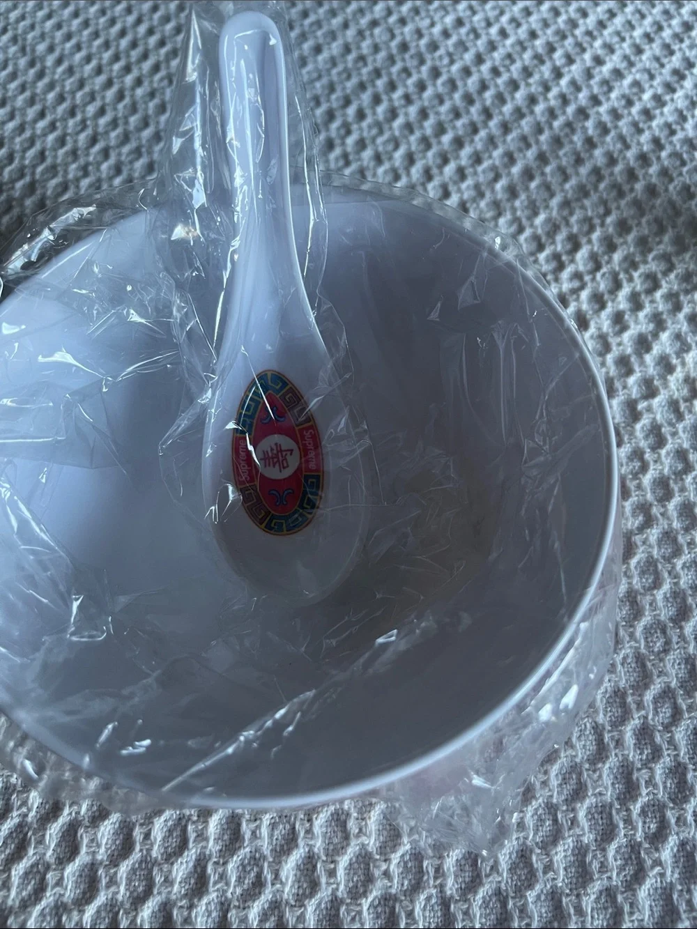 Supreme Longevity Soup Set FW16 Bowl & Spoon – New Condition